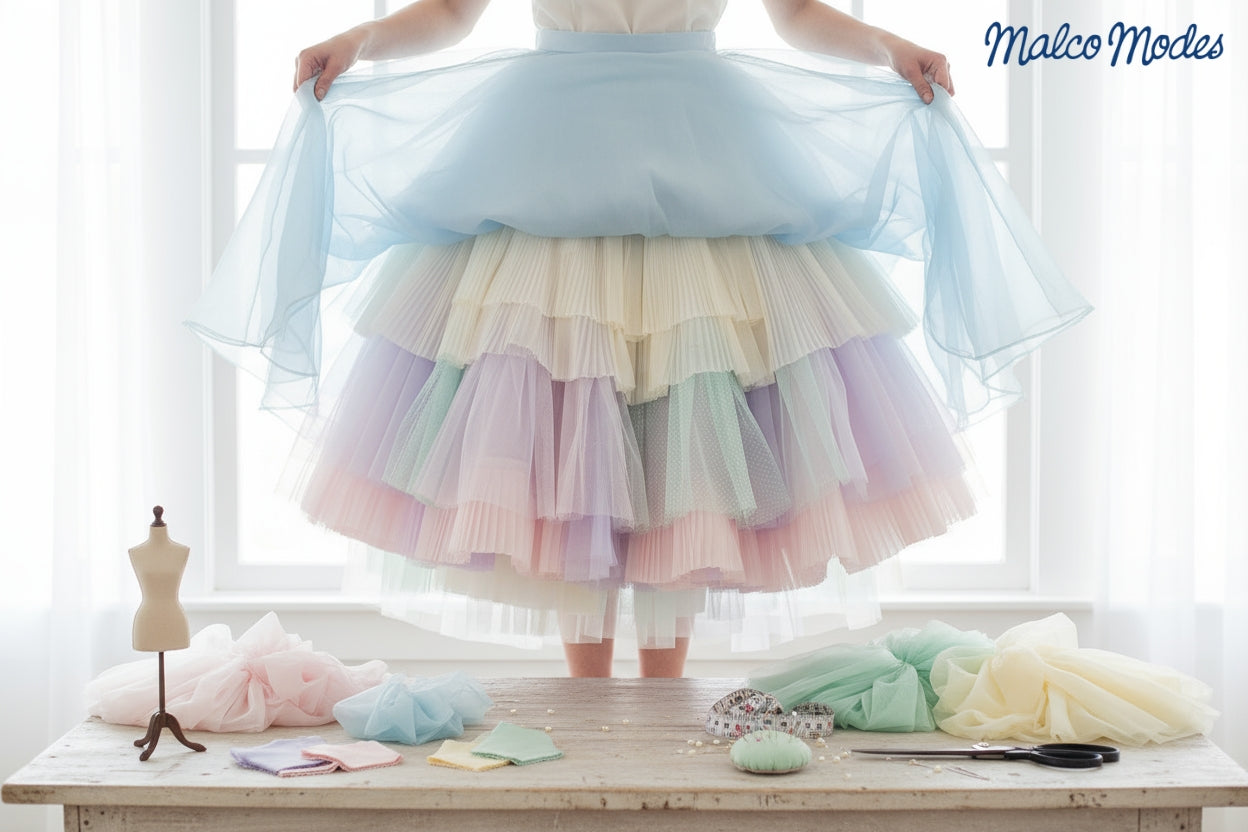 How to Make Skirts Poofy and Stylish: Tips, Petticoat Fabrics, and Sewing Hacks